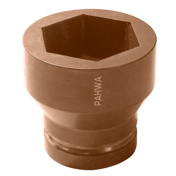 Pahwa QTi Non Sparking, Non Magnetic Impact Socket 1" (Hex) - 35 mm IS-50035